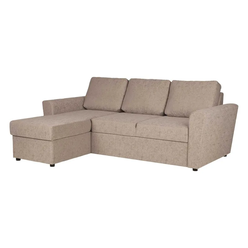 Hjørnesovesofa Fenor - Beige - Møbler - Sofaer - Sovesofaer - Hjørnesovesofa
