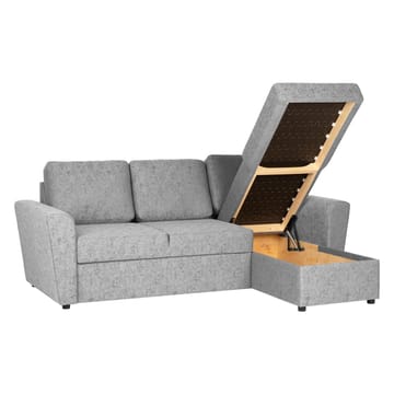 Hjørnesovesofa Fenor - Grå - Møbler - Sofaer - Sovesofaer - Hjørnesovesofa