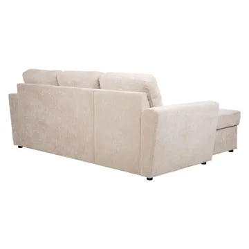 Hjørnesovesofa Fenor - Lys beige - Møbler - Sofaer - Sovesofaer - Sovesofa divan