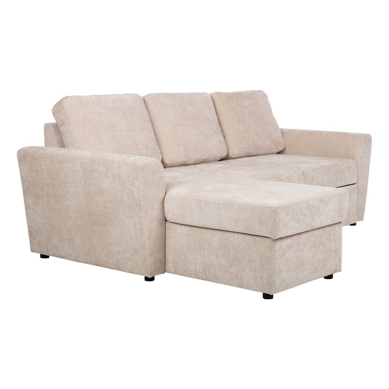 Hjørnesovesofa Fenor - Lys beige - Møbler - Sofaer - Sovesofaer - Sovesofa divan