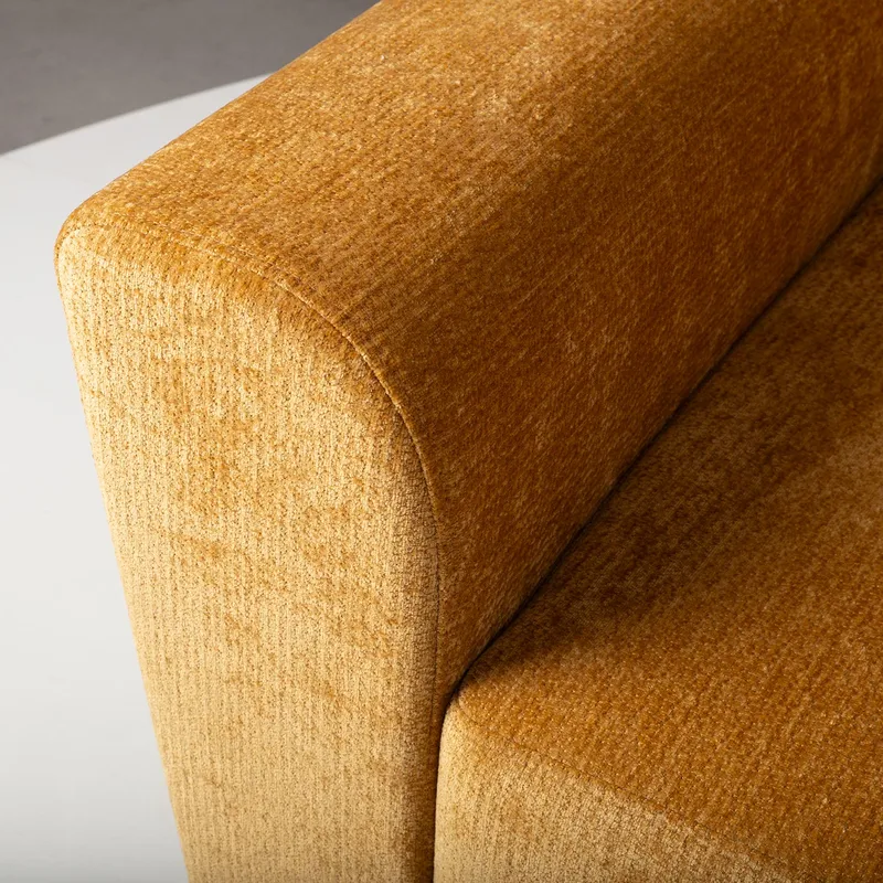 Hjørnesovesofa Fenor - Lys gul - Møbler - Sofaer - Sovesofaer - Hjørnesovesofa