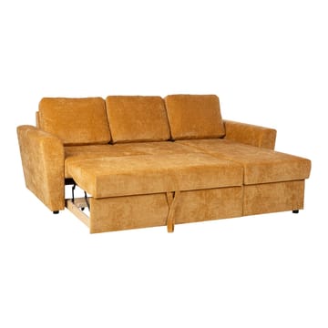 Hjørnesovesofa Fenor - Lys gul - Møbler - Sofaer - Sovesofaer - Hjørnesovesofa