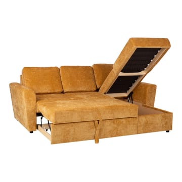 Hjørnesovesofa Fenor - Lys gul - Møbler - Sofaer - Sovesofaer - Hjørnesovesofa