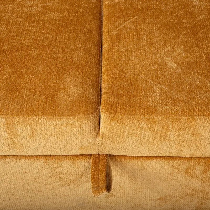 Hjørnesovesofa Fenor - Lys gul - Møbler - Sofaer - Sovesofaer - Hjørnesovesofa