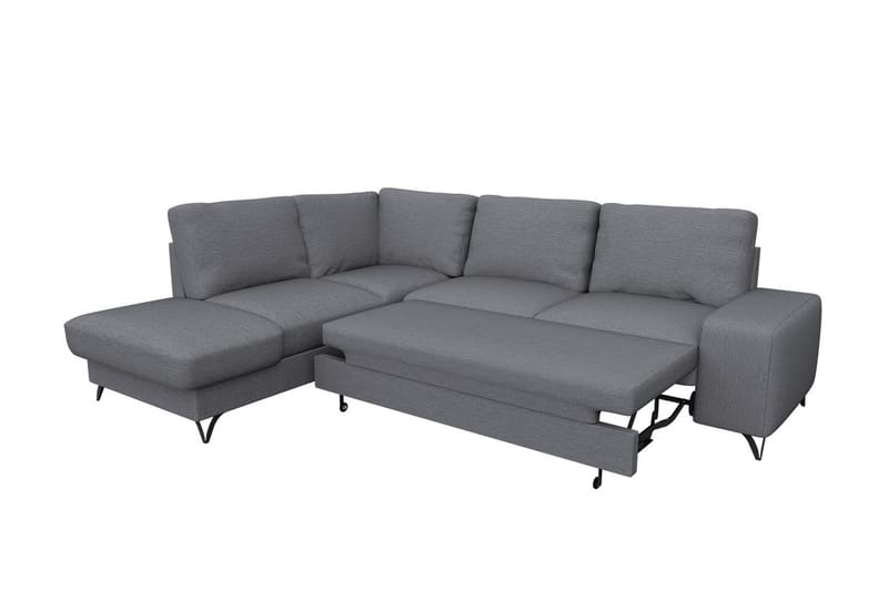 Hjørnesovesofa Flavio 293x214x91 cm - Møbler - Sofaer - Sovesofaer - Hjørnesovesofa