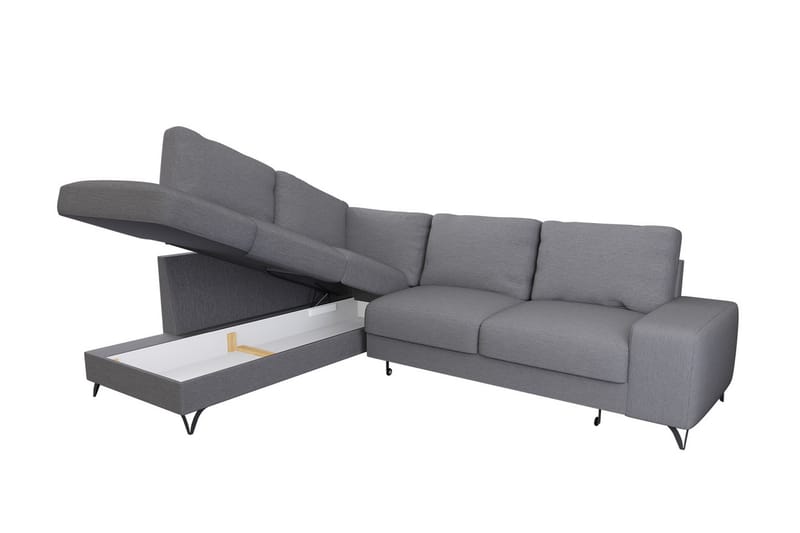 Hjørnesovesofa Flavio 293x214x91 cm - Møbler - Sofaer - Sovesofaer - Hjørnesovesofa