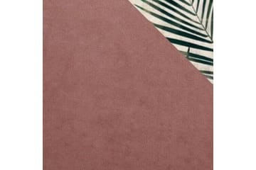 Galbally 3-sits Hörnbäddsoffa NO_BRAND Dark pink - Møbler - Sofaer - Sovesofaer - Hjørnesovesofa