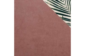 Galbally 4-sits Hörnbäddsoffa Dark pink - Møbler - Sofaer - Sovesofaer - Hjørnesovesofa