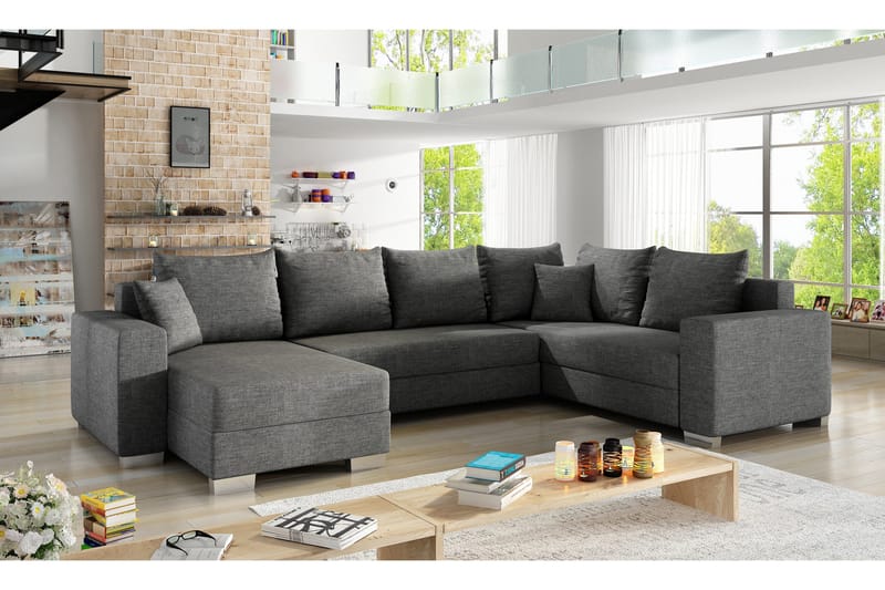 Gallicanta Hjørnesovesofa, Grå