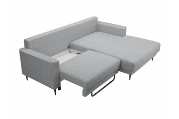 Graystone 2-seters Hjørnesovesofa - Cream - Møbler - Sofaer - Sovesofaer - Hjørnesovesofa