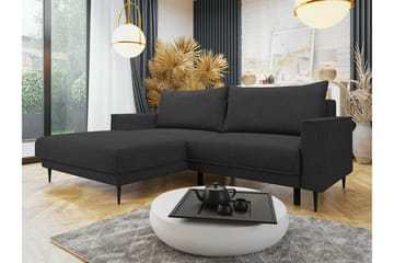 Graystone 2-seters Hjørnesovesofa - Mørkegrå - Møbler - Sofaer - Sovesofaer - Hjørnesovesofa