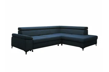 Graystone 3-seters Hjørnesovesofa - Blå - Møbler - Sofaer - Sovesofaer - Hjørnesovesofa