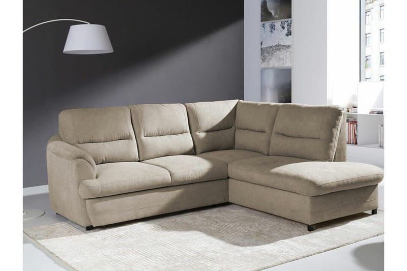 Graystone 3-seters Hjørnesovesofa - Cream - Møbler - Sofaer - Sovesofaer - Hjørnesovesofa