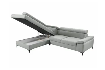 Graystone 3-seters Hjørnesovesofa - Cream - Møbler - Sofaer - Sovesofaer - Hjørnesovesofa