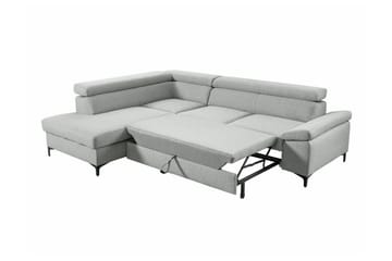 Graystone 3-seters Hjørnesovesofa - Cream - Møbler - Sofaer - Sovesofaer - Hjørnesovesofa