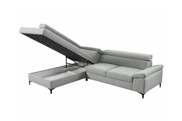 Graystone 3-seters Hjørnesovesofa - Mørkegrå - Møbler - Sofaer - Sovesofaer - Hjørnesovesofa