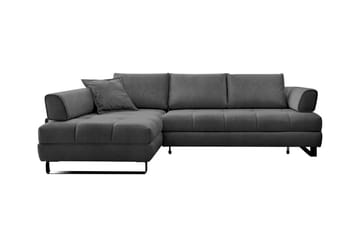 Graystone 3-seters Hjørnesovesofa - Mørkegrå - Møbler - Sofaer - Sovesofaer - Hjørnesovesofa