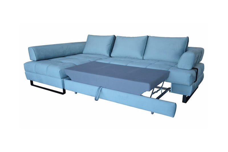 Graystone 3-seters Hjørnesovesofa - Mørkegrå - Møbler - Sofaer - Sovesofaer - Hjørnesovesofa