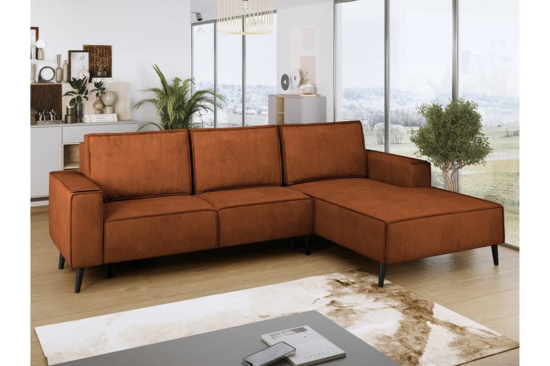Graystone 3-seters Hjørnesovesofa - Møbler - Sofaer - Sovesofaer - Sovesofa divan