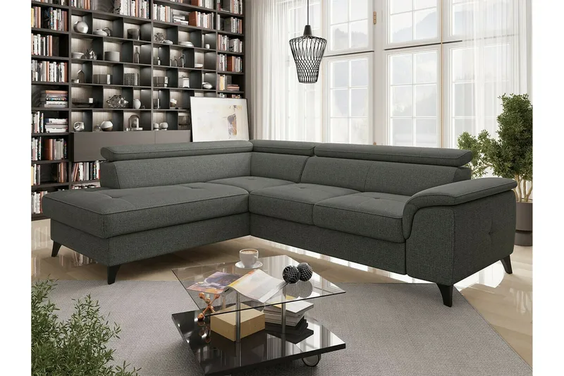 Graystone 3-seters Hjørnesovesofa - Møbler - Sofaer - Sovesofaer - Hjørnesovesofa
