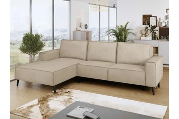 Graystone 3-seters Hjørnesovesofa - Møbler - Sofaer - Sovesofaer - Sovesofa divan