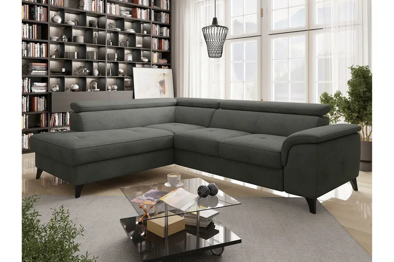 Graystone 4-seters Hjørnesovesofa - Møbler - Sofaer - Sovesofaer - Hjørnesovesofa