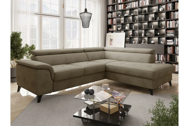 Graystone 4-seters Hjørnesovesofa - Møbler - Sofaer - Sovesofaer - Hjørnesovesofa