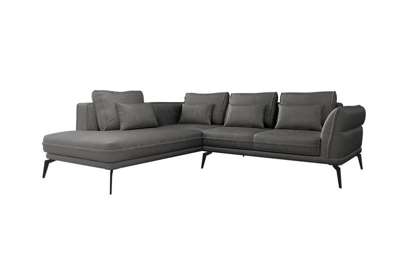 Graystone 4-sits Hörnbäddsoffa Dark grey
