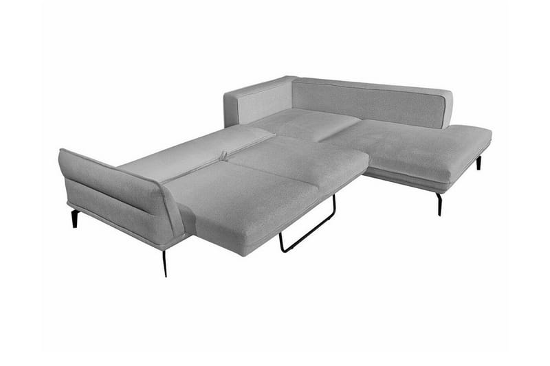 Graystone 4-sits Hörnbäddsoffa Light grey/Dark grey - Møbler - Sofaer - Sovesofaer - Hjørnesovesofa