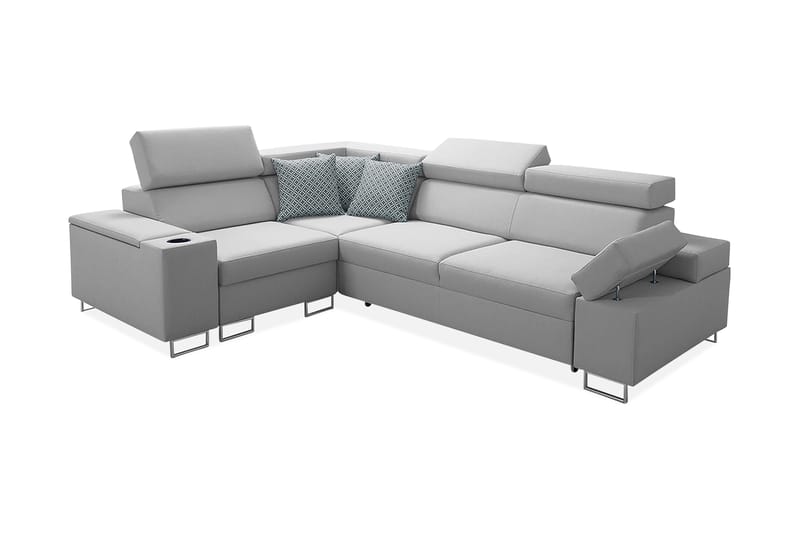 Hjørnesofa Solvato, Grå