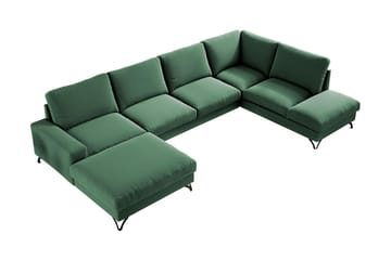 Hjørnesovesofa Flavio 367x214x91 cm - Møbler - Sofaer - Sovesofaer - Hjørnesovesofa