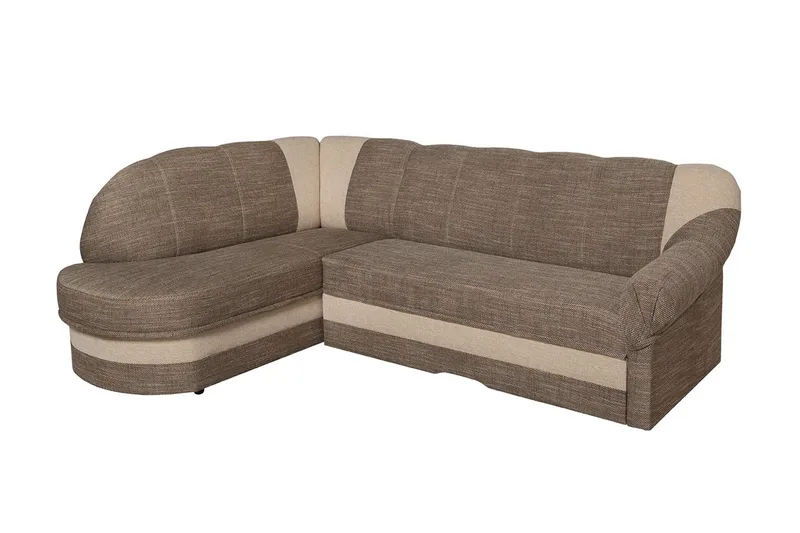 Hjørnesovesofa Kalandra 242x180x92 cm, Beige