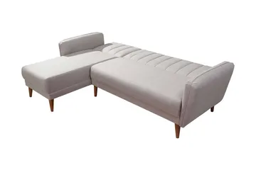 Jenick Hjørnesofa - Beige - Møbler - Sofaer - Sovesofaer - Hjørnesovesofa