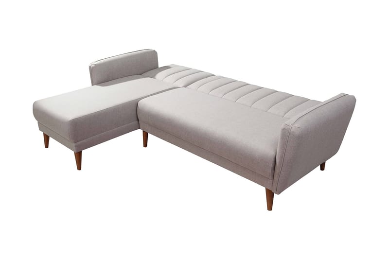 Jenick Hjørnesofa - Beige - Møbler - Sofaer - Sovesofaer - Hjørnesovesofa