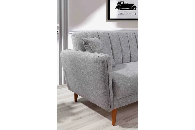 Jenick Hjørnesofa - Grå - Møbler - Sofaer - Sovesofaer - Sovesofa divan