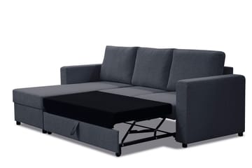 Julia Sovesofa 3-seter med Divan Venstre - Mellomgrå - Møbler - Sofaer - Sovesofaer - Sovesofa divan
