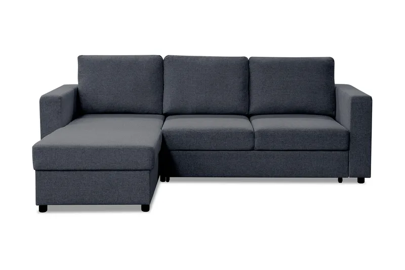 Julia Sovesofa 3-seter med Divan Venstre, Mellomgrå