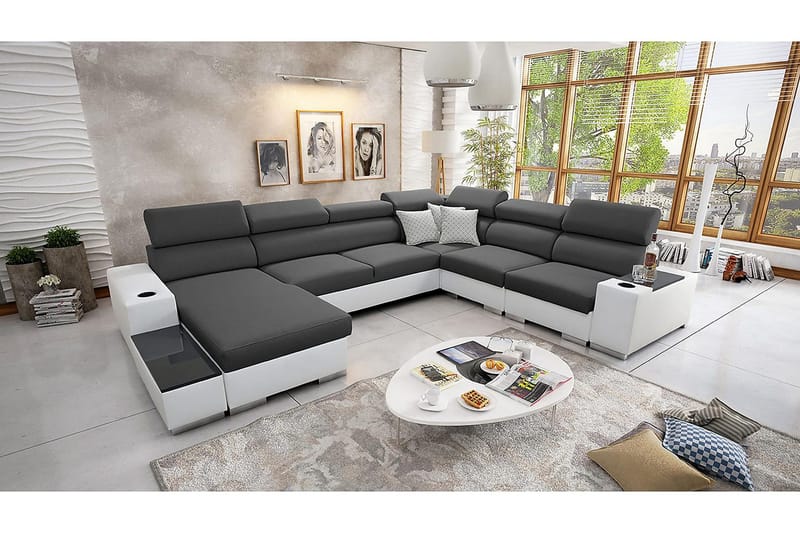 Kahundji Hjørnesovesofa - Møbler - Sofaer - Sovesofaer - Langsgående sovesofa