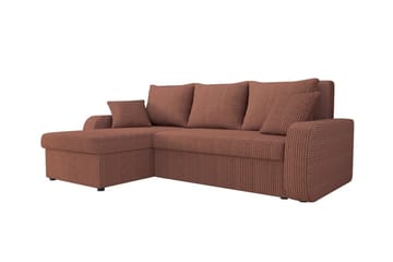 Kintore 3-sits Hörnbäddsoffa Brown - Møbler - Sofaer - Sovesofaer - Sovesofa divan