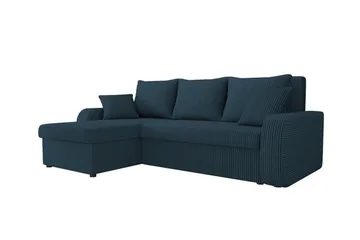 Kintore 3-sits Hörnbäddsoffa Dark blue - Møbler - Sofaer - Sovesofaer - Hjørnesovesofa