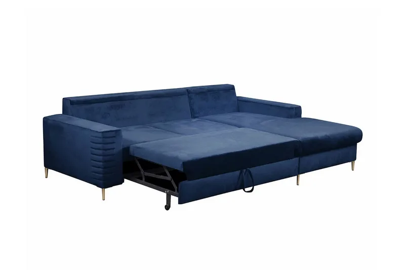 Kintore 3-sits Hörnbäddsoffa Dark green - Møbler - Sofaer - Sovesofaer - Hjørnesovesofa