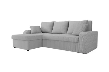 Kintore 3-sits Hörnbäddsoffa Ljusgrå - Møbler - Sofaer - Sovesofaer - Sovesofa divan