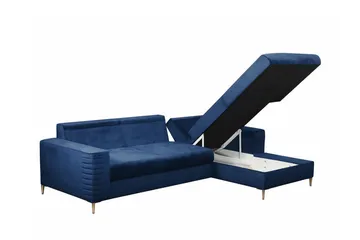 Kintore 3-sits Hörnbäddsoffa Orange - Møbler - Sofaer - Sovesofaer - Hjørnesovesofa