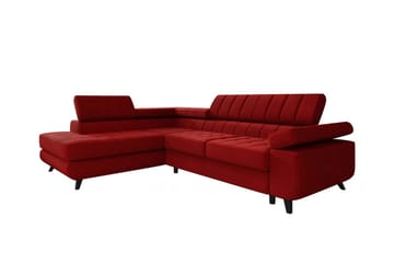 Kintore 3-sits Hörnbäddsoffa Red - Møbler - Sofaer - Sovesofaer - Hjørnesovesofa
