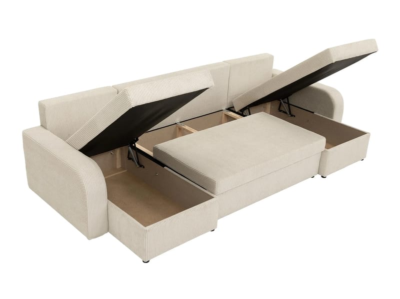Kintore 4-seters hjørnesovesofa - Møbler - Sofaer - Sovesofaer - Sovesofa divan