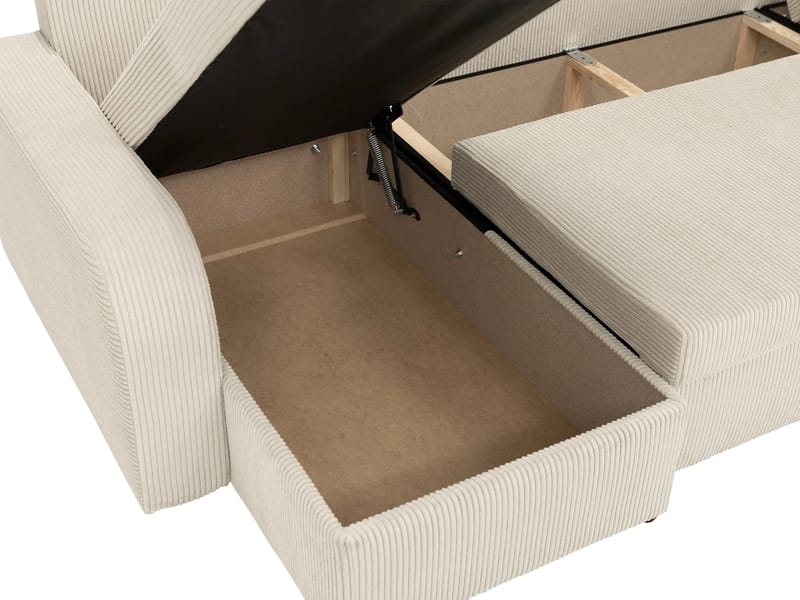 Kintore 4-seters hjørnesovesofa - Møbler - Sofaer - Sovesofaer - Sovesofa divan