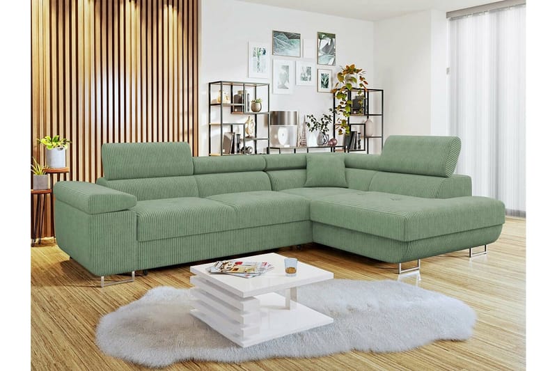 Kintore 4-seters Hjørnesovesofa - Møbler - Sofaer - Sovesofaer - Langsgående sovesofa