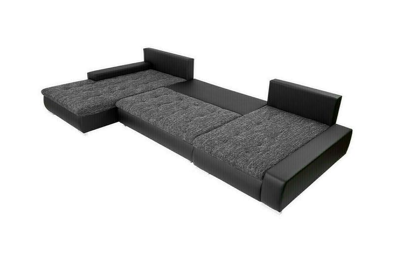 Kintore 4-sits Hörnbäddsoffa Dark grey - Møbler - Sofaer - Sovesofaer - Sovesofa divan