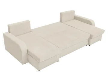 Kintore 4-sits Hörnbäddsoffa NO_BRAND Black/Grey - Møbler - Sofaer - Sovesofaer - Sovesofa divan