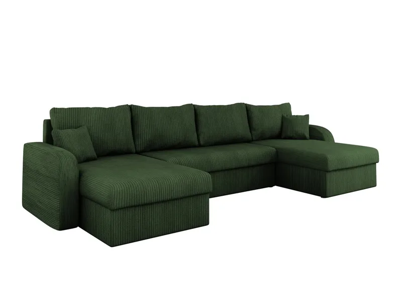 Kintore 4-sits Hörnbäddsoffa NO_BRAND Black/Light grey